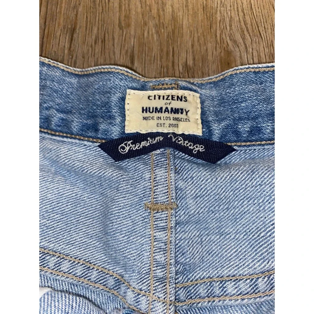 Citizens of‎ Humanity Premium Vintage Lightwash Capris, Size 27